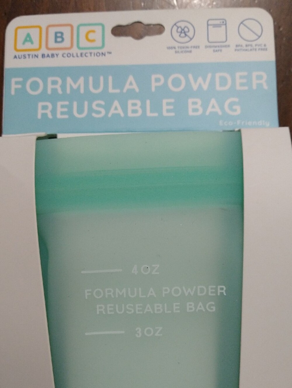 Teal Formula Powder Reusable Bag - Picture 3 of 7